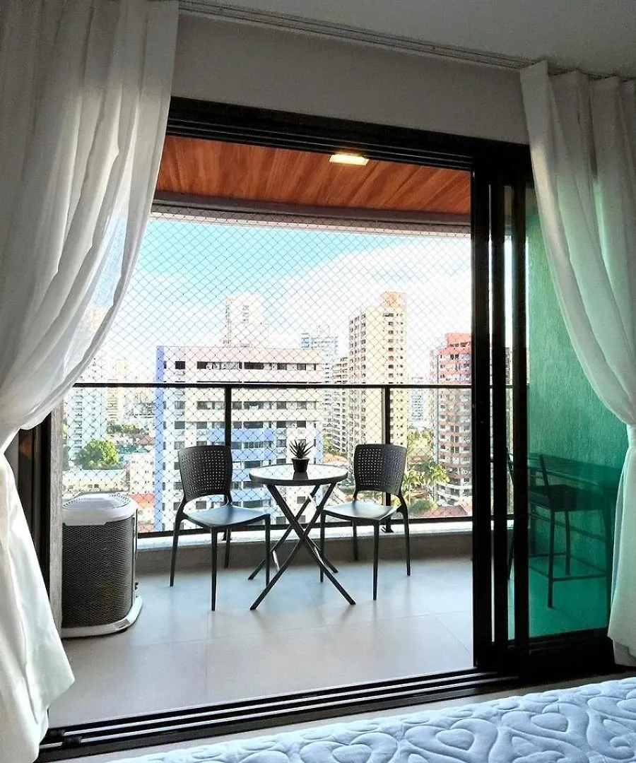 Acorde Com O Sol De Fortaleza Studio Charmoso No Meireles 아파트